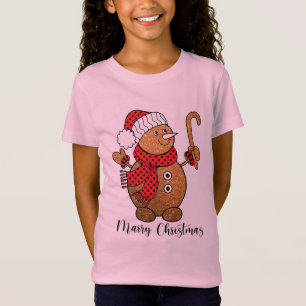 Funny Snowman Marry Christmas T-Shirt