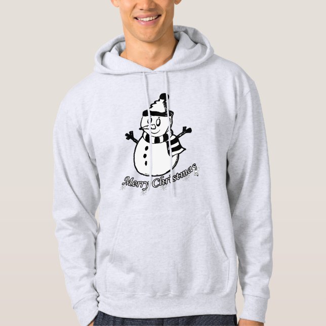 Funny Snowman Snow Christmas Christmas T Shirt (Front)