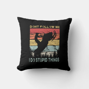 Funny Snowmobiling Cushion