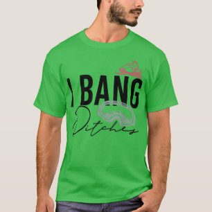 Funny Snowmobiling Gear Snowmobile Sarcastic Winte T-Shirt