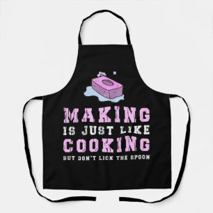 Funny Soap Making gift For Men Women Soap Making  Apron
