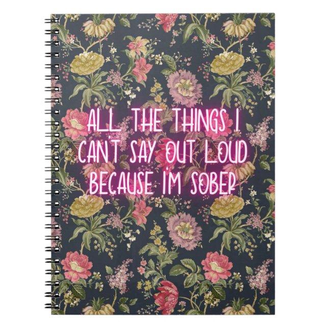 Funny Sobriety Journal  (Front)