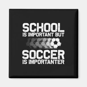 Funny Soccer Art For Boys Girls Men Women Gag Socc Magnet