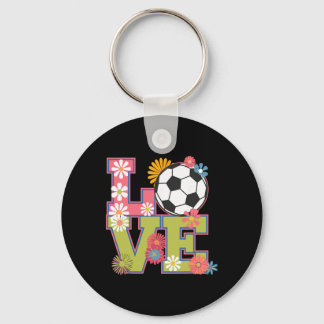 Funny Soccer Art For Women Girls Soccer Player Soc Key Ring