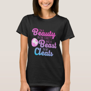 Funny Soccer Art For Women Girls Soccer Player Soc T-Shirt