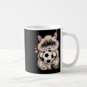 Funny Soccer Birman Just Girl Who Loves Cats Play Coffee Mug