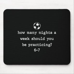 Funny Soccer Coach 67 Soccer Player 6 7 Gen Z Vira Mouse Mat