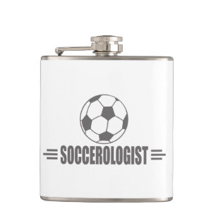Funny Soccer Hip Flask