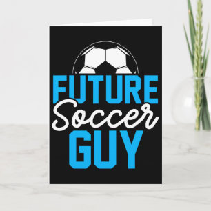Funny Soccer Lover Birthday Graphic Boys Men Kids  Card