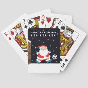 Funny Soccer Playing Cards