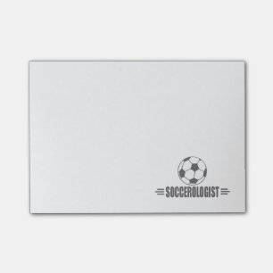Funny Soccer Post-it Notes
