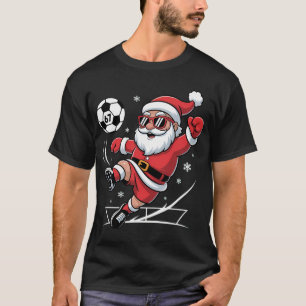 Funny Soccer Santa 67 Meme Christmas Xmas Pajamas T-Shirt