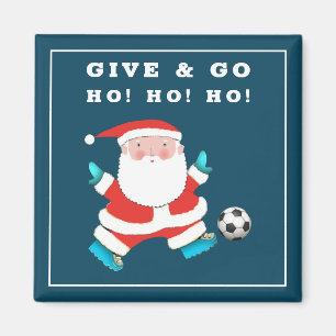 Funny Soccer Stocking Stuffer Magnet