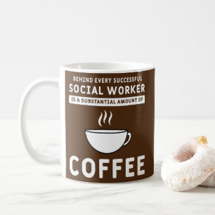 Funny Social Worker Coffee And Social Work  Mug
