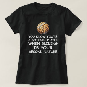 Funny Softball Lover Quote Softball Sayings T-Shirt