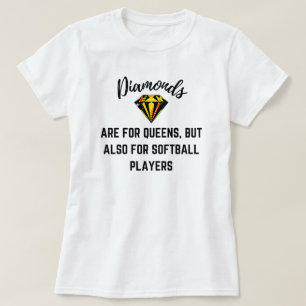 Funny Softball Lover Quote Softball Sayings T-Shirt