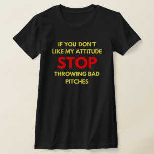 Funny Softball Quote Softball Lover Sayings T-Shirt