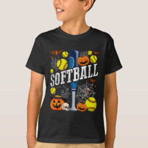 Funny Softll T With Pumpkins Halloween Costume Day T-Shirt
