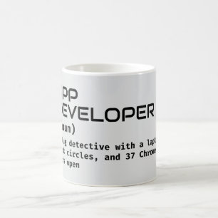 Funny Software Developer Definition Gift Coffee Mug