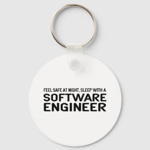 Funny Software Engineer Key Ring