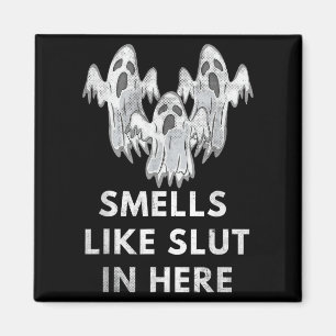 Funny Soky Halloween Offensive Adult Humor Ghost C Magnet