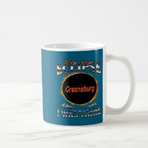 Funny Solar Eclipse Greensburg Indiana There Coffee Mug