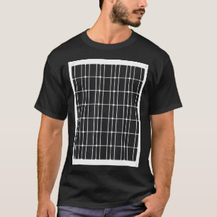 Funny Solar Energy Power Panel Renewable Environme T-Shirt