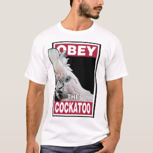 Funny Solomons Cockatoo - Bird Art  T-Shirt
