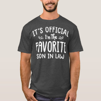 funny son in law  favourite son in law gifts from T-Shirt