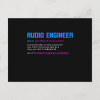 Funny Sound Engineer Audio Engineer