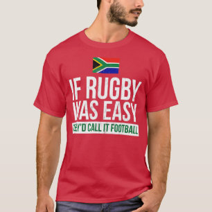 Funny South Africa Rugby Rugby  T-Shirt