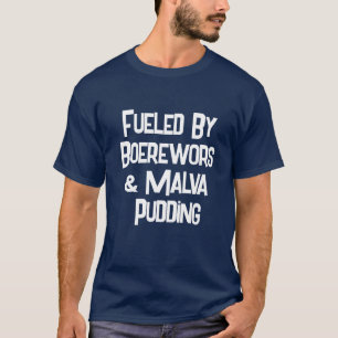 Funny South African Fuelled By Boerwors Men’s T-Shirt