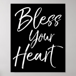 Funny Southern Christian Saying Quote Gift Bless Y Poster
