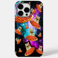 Funny space pizza cat