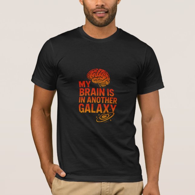 funny space quote T-Shirt (Front)