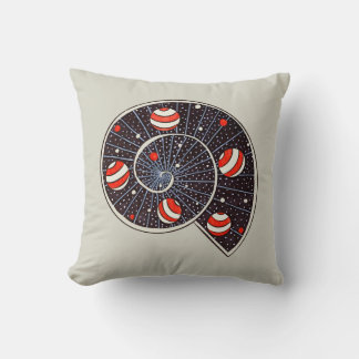 Funny Space Spiral Galaxy Kids Cushion