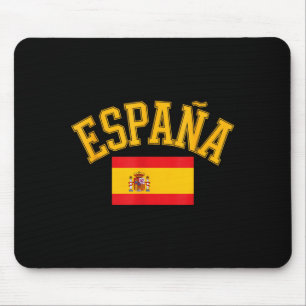 Funny spain flag saying españa country love Funny Mouse Mat