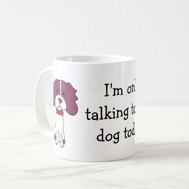 Funny Spaniel Mug (Front Left)