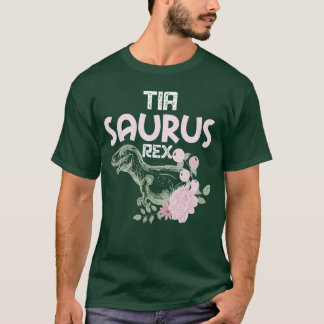 Funny Spanish Mothers Day Auntie Gifteeia Saurus R T-Shirt