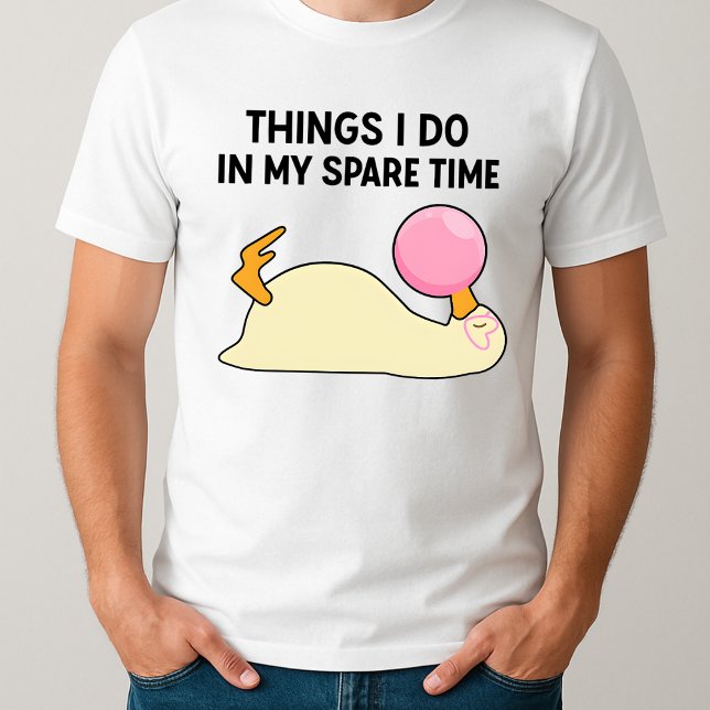 Funny Spanish Things I Do in My Spare Time goose T-Shirt (Creator Uploaded)
