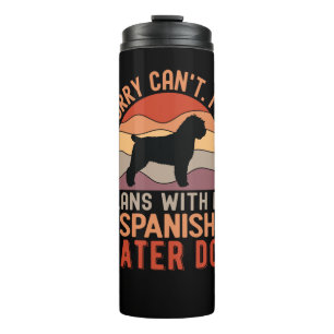 Funny Spanish Water Dog Thermal Tumbler