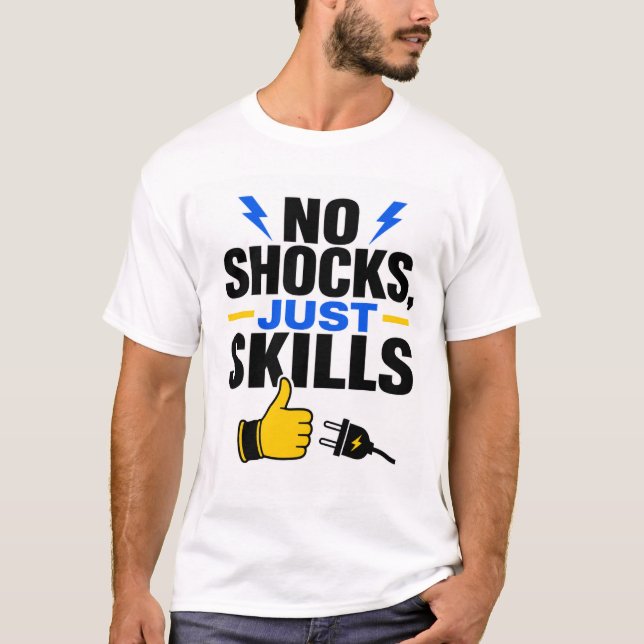 Funny Sparky Electrician Shirt (Front)