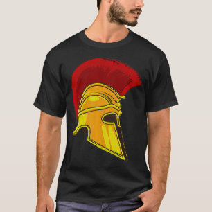 Funny Spartan Greek Helmet Gift Cute Gladiator Me T-Shirt
