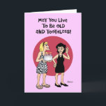 Funny Special Birthday Wish Card<br><div class="desc">Funny Birthday Greeting Card for a woman</div>