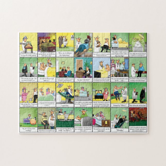 Funny Spectickles Medical Humour Puzzle (Horizontal)