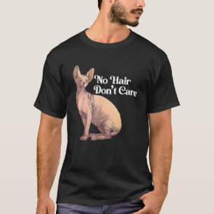 Funny Sphynx Cat Art For Men Women Hairless Cat Lo T-Shirt