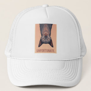 Funny Sphynx Cat Unfortunate Meme Art - Sarcastic  Trucker Hat