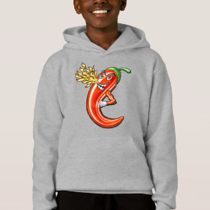 Funny Spicy Chilli On Fire
