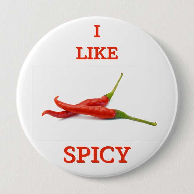 Funny spicy tase cute cool T-Shirt Paper Coaster 10 Cm Round Badge (Front)