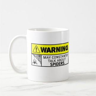 funny spider lover coffee mug